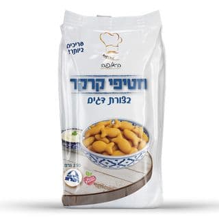 מאנצ'י קרקר חטיפית בצורת דגים 300 גרם