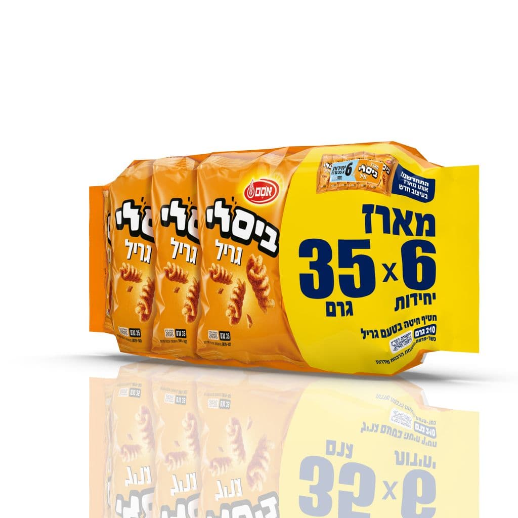 ביסלי גריל מאח. 6*35גרם