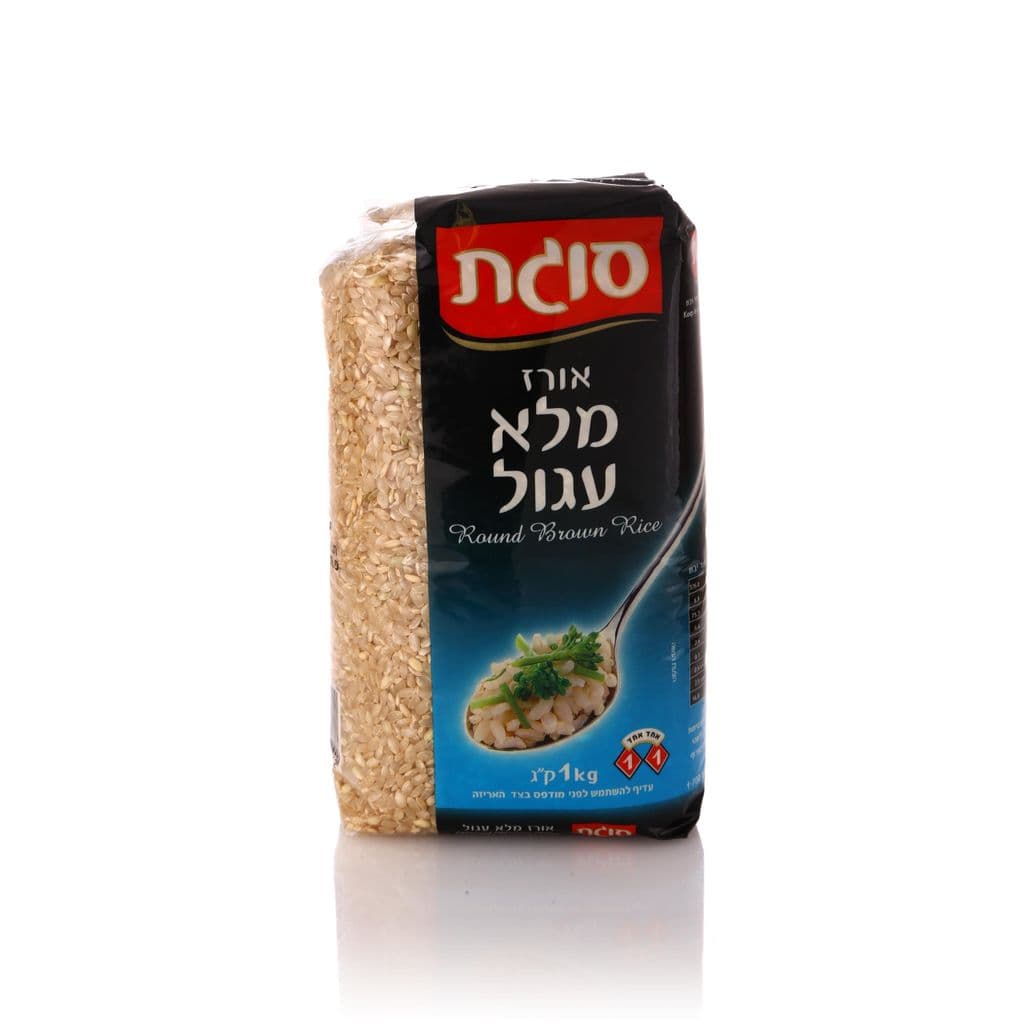 אורז מלא עגול סוגת 1 קג