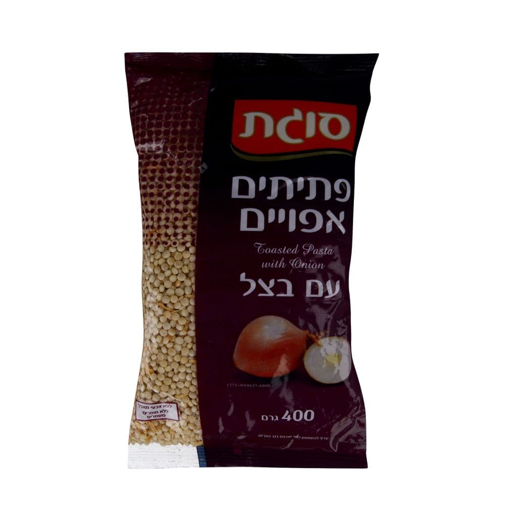פתיתים אפויים עם בצל סוגת 400 גרם