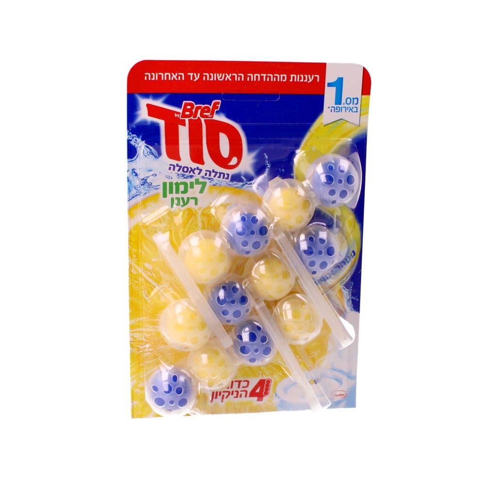 שלישיית כדוריות סבון לאסלה לימון סוד 50 גרם