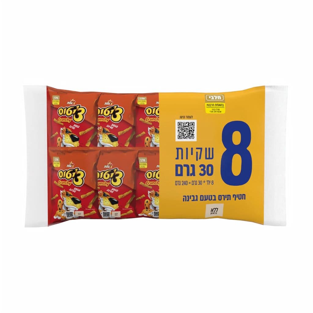 ציטוס קראנצ גבינה 30*8גר