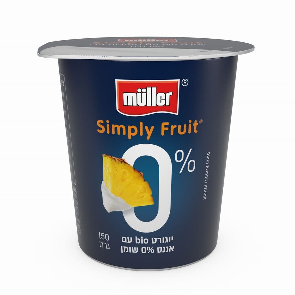 יוגורט סימפלי פרוט אננס 0%