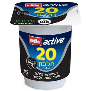 Muller Active יוגורט BIO מועשר חלבון