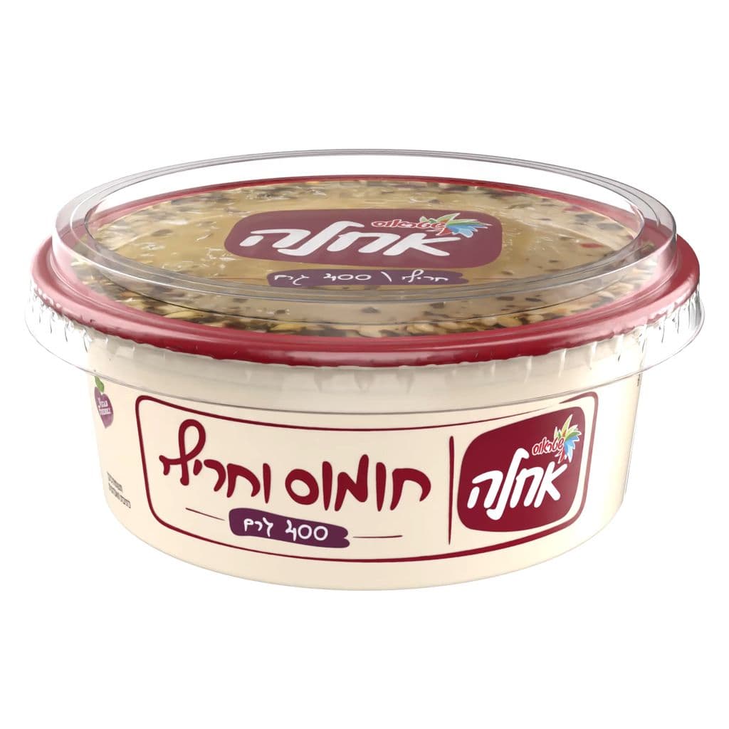 חומוס אחלה חריף 400 גר