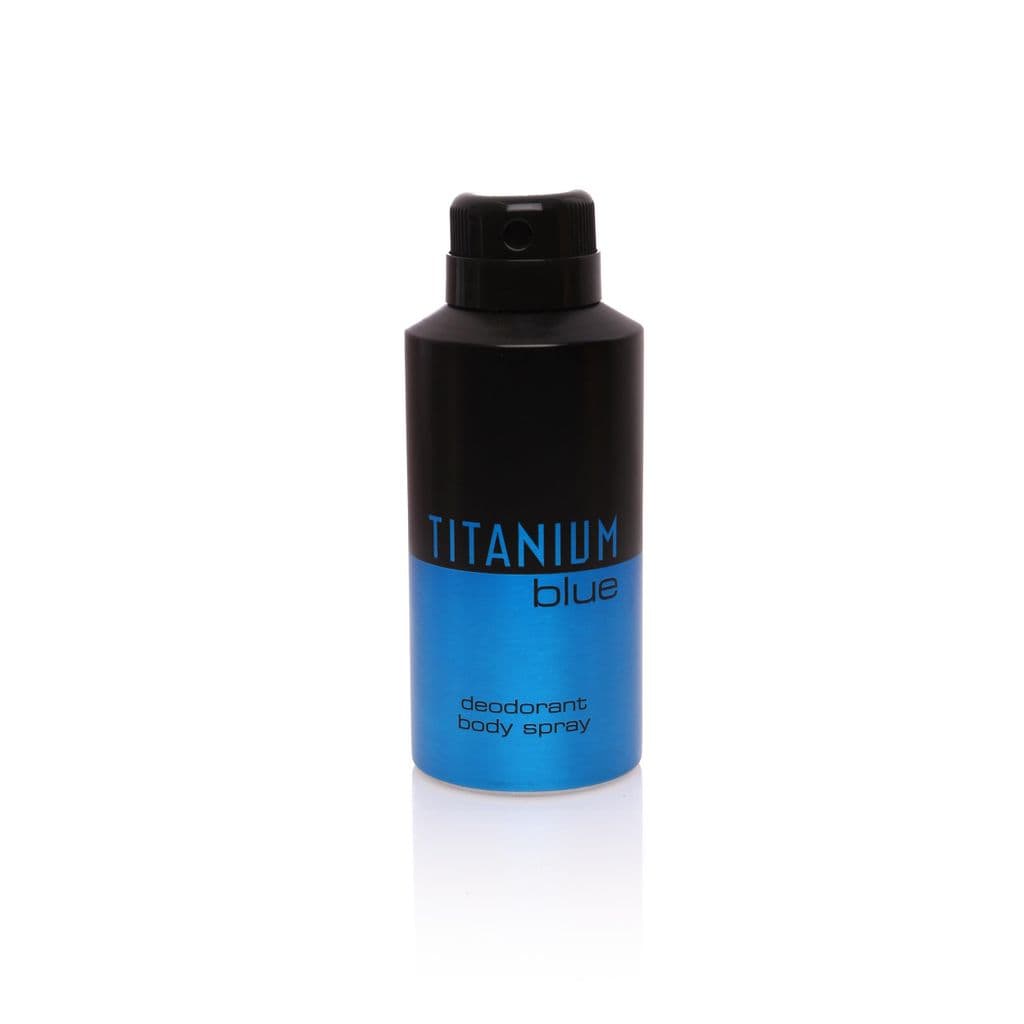 Titanium Blue déodorant spray pour le corps 150 ml