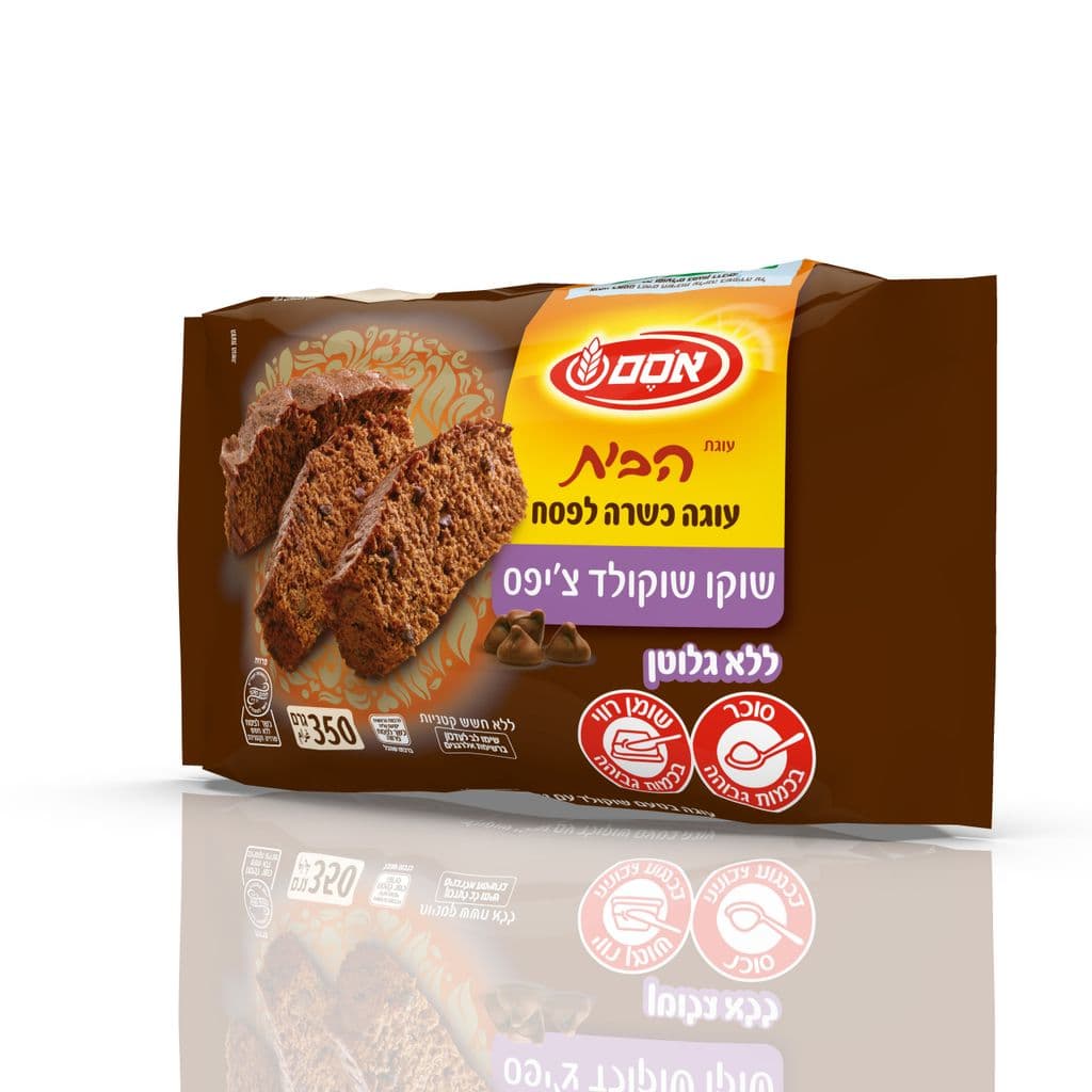 Habait шоколадный кекс с шоколадной крошкой 8*350 г