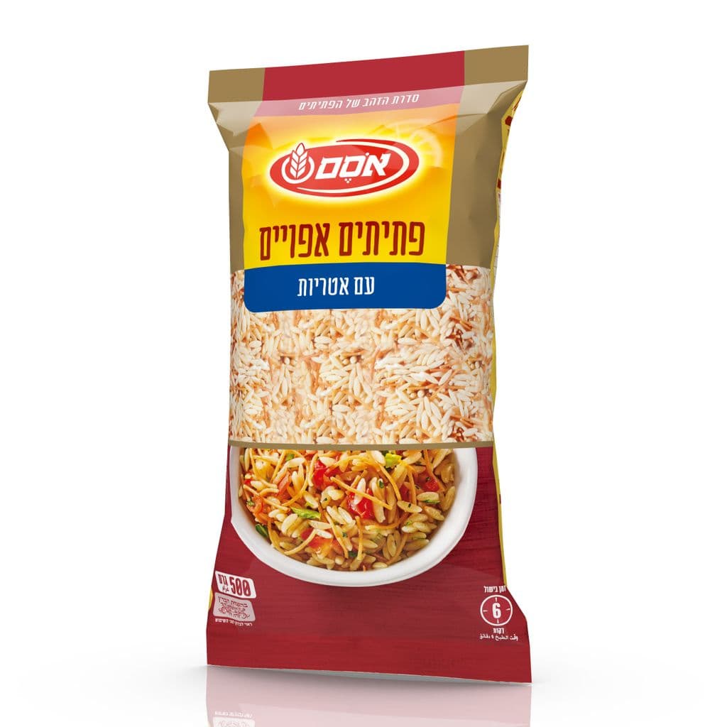 פתיתים אורז ואטריות 500 גרם