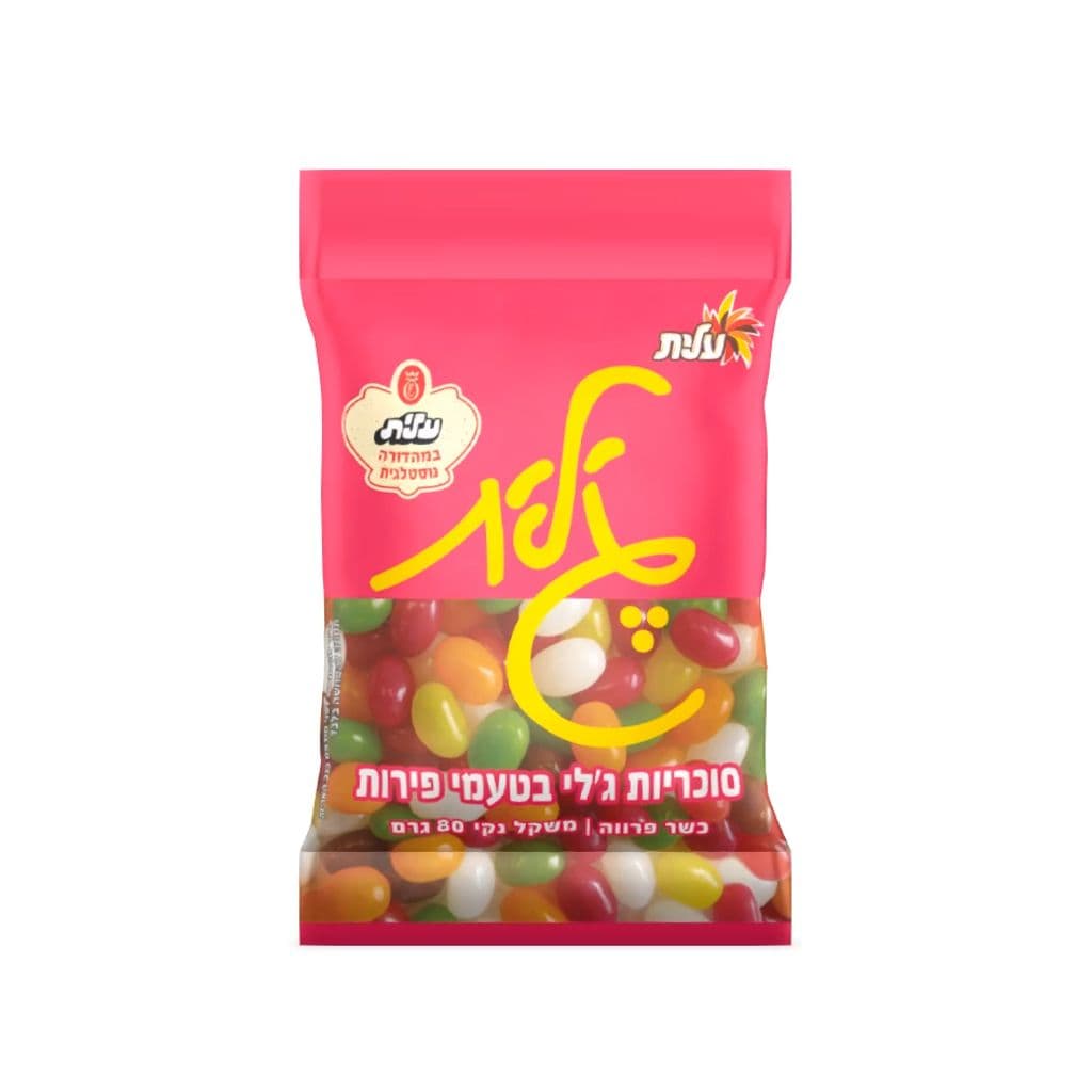 Elite желейные конфеты фруктовые вкусы 60 г