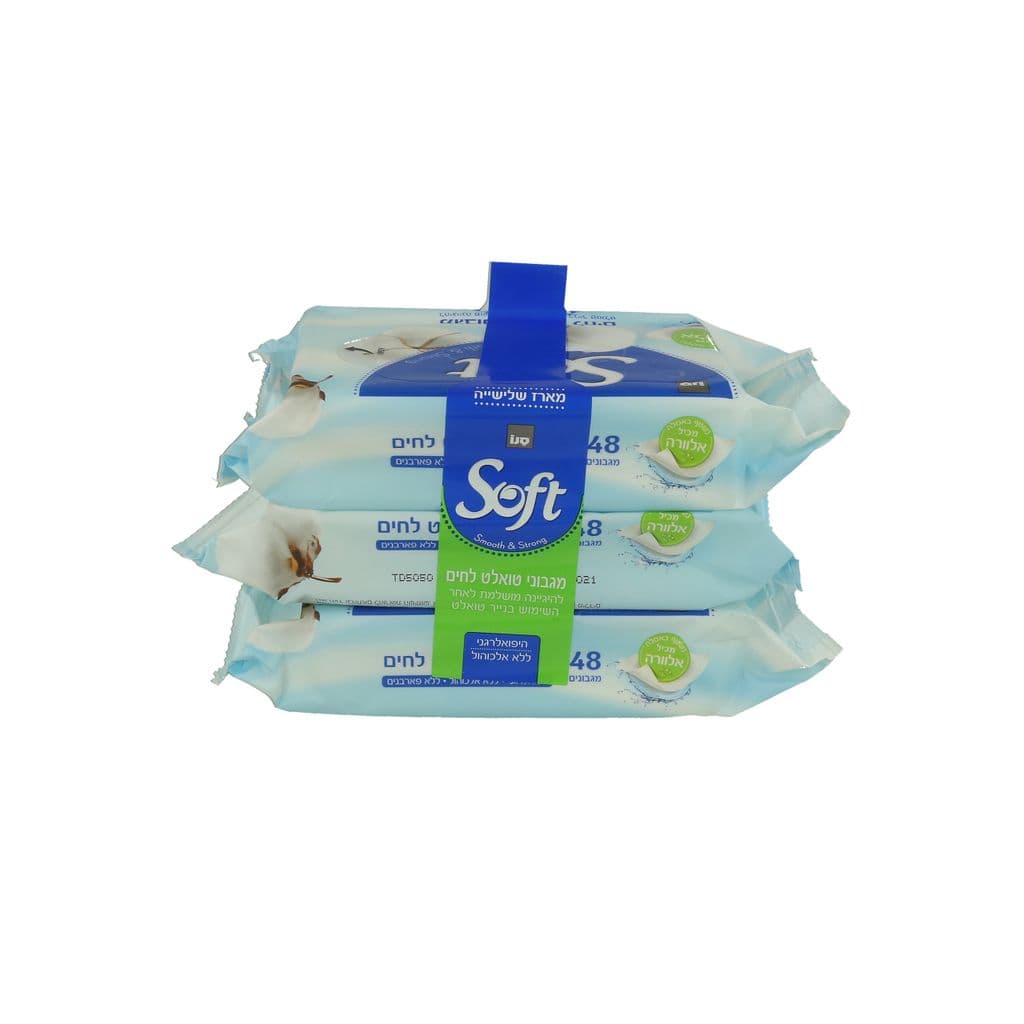 מגבוני נייר טואלט48*3יח
