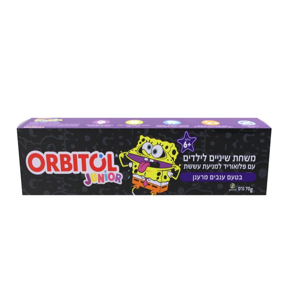 Orbitol Junior معجون أسنان SpongeBob 70 غ