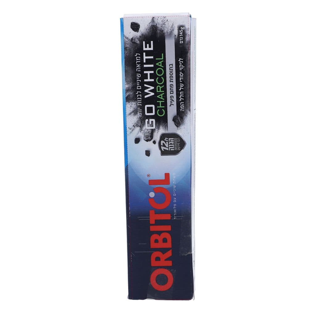 משחת שיניים 145 גר Go white charcoal אור