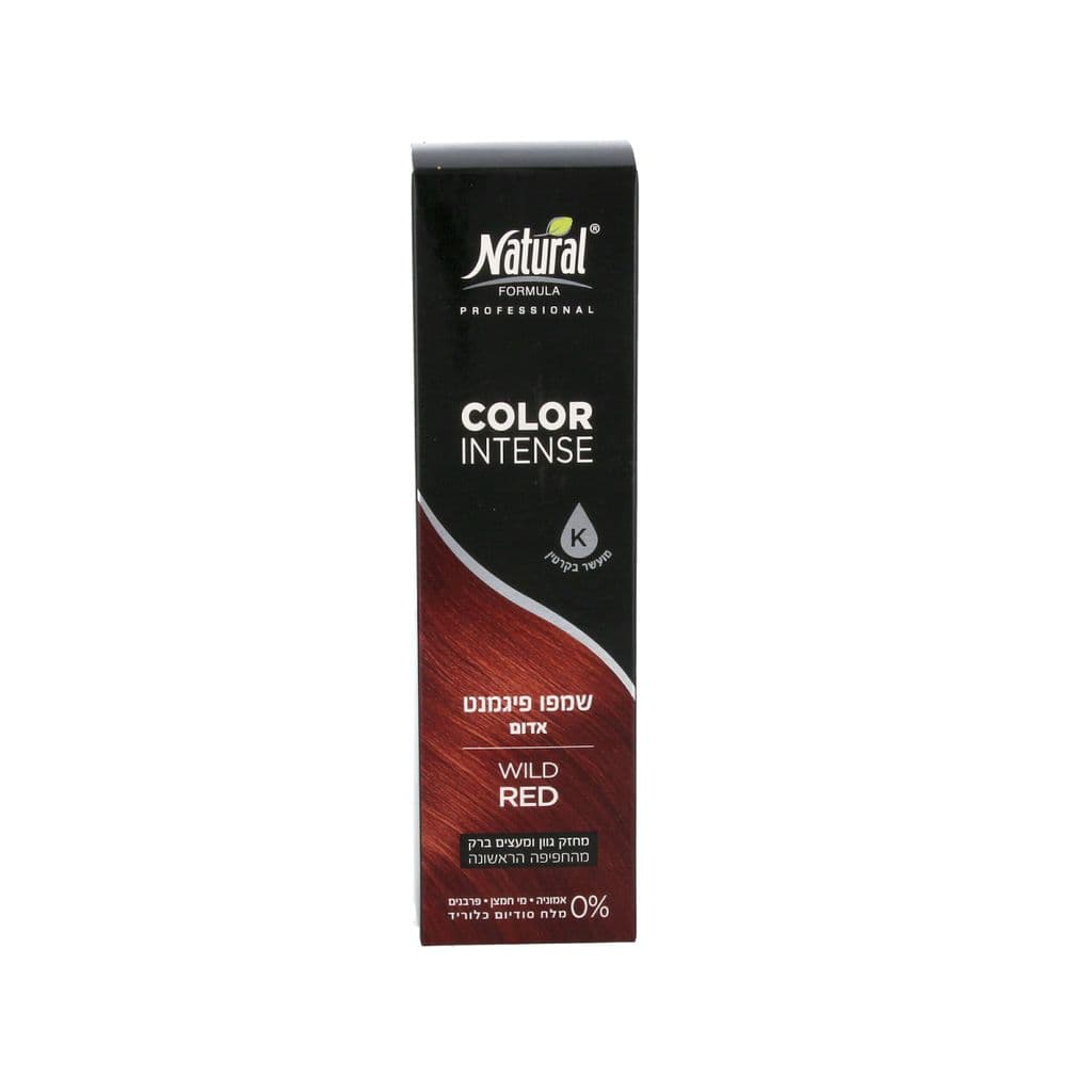 N. Formula shampooing pigment rouge