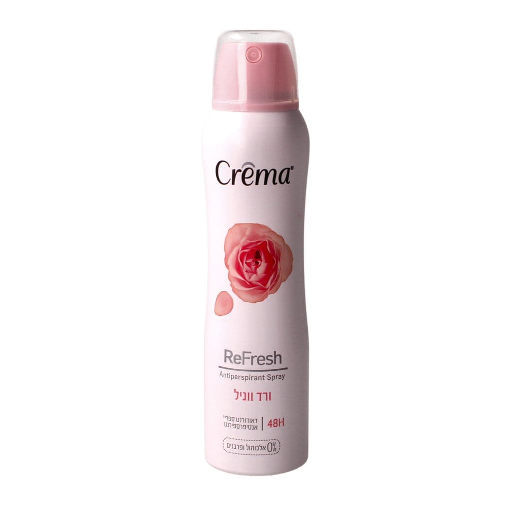 Crema deodorant spray rose vanilla 150 ml
