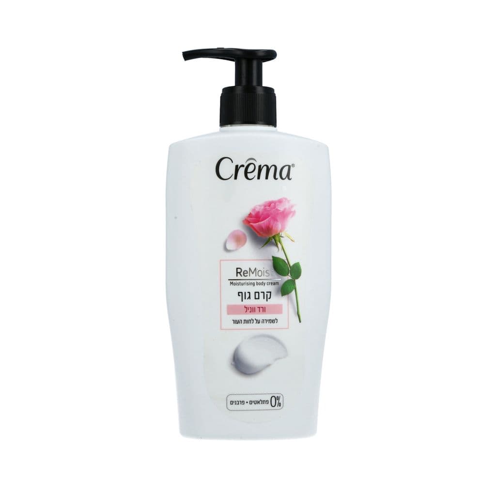 Crema крем для тела с розой и ванилью 500 мл