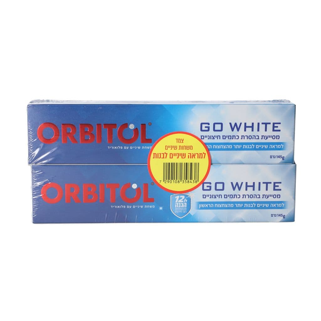 Набор из двух зубных паст 145 г Orbitol