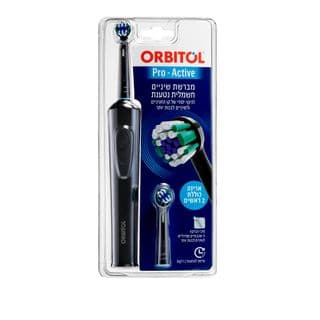 Orbitol electric rechargeable toothbrush Pro Active for whiter teeth