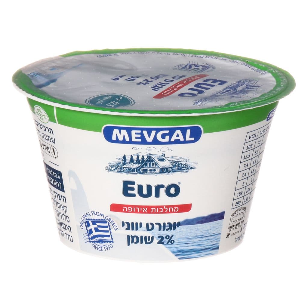 יוגורט יווני עם אפרסק 150 גרם 0.9%