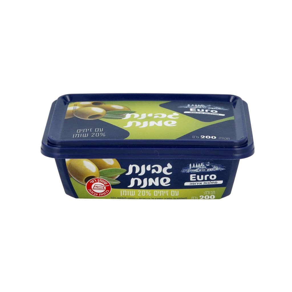 גבינת שמנת עם זיתים 200 גרם