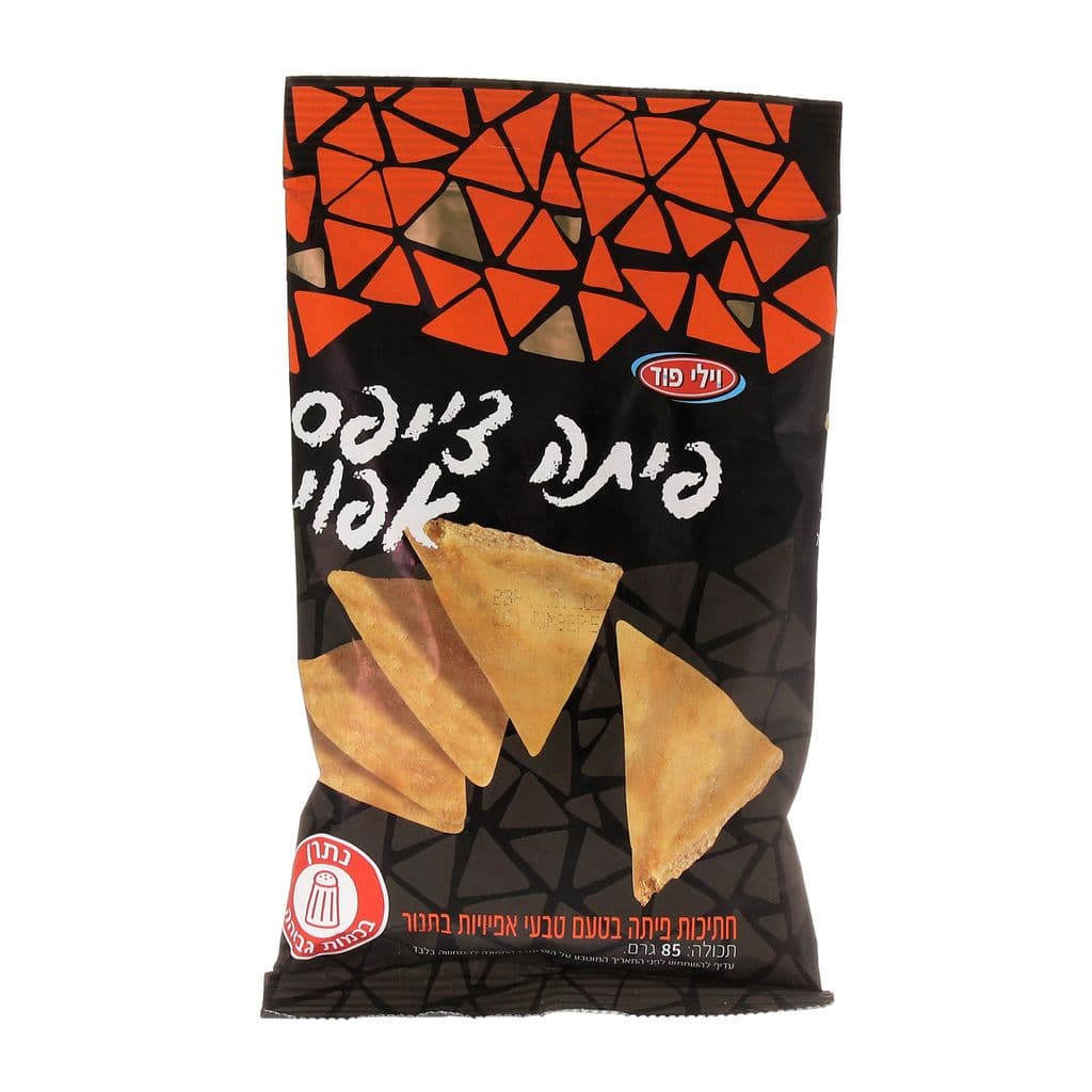 פיתה צ'יפס אפוי בטעם טבעי 85 גרם