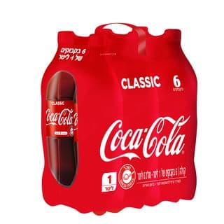 Coca-Cola упаковка 6 шт.