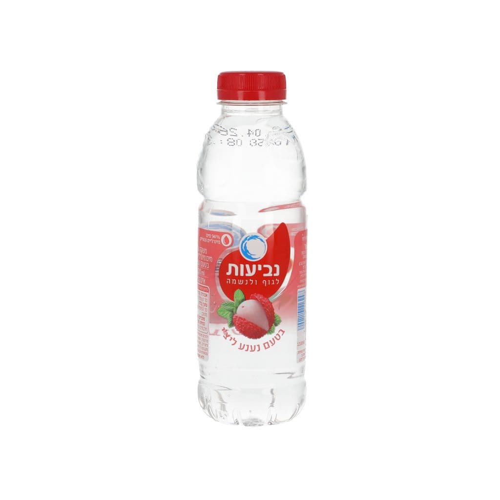 נביעות+ בטעם נענע ליצ'י  0.5 ליטר