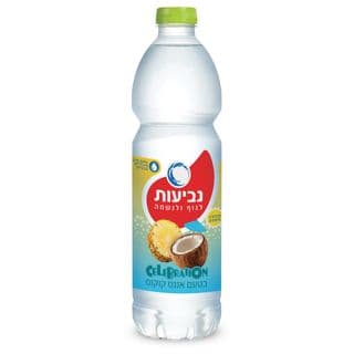 נביעות+ מים מינרליים בטעם  קוקוס אננס 1.5 ליטר