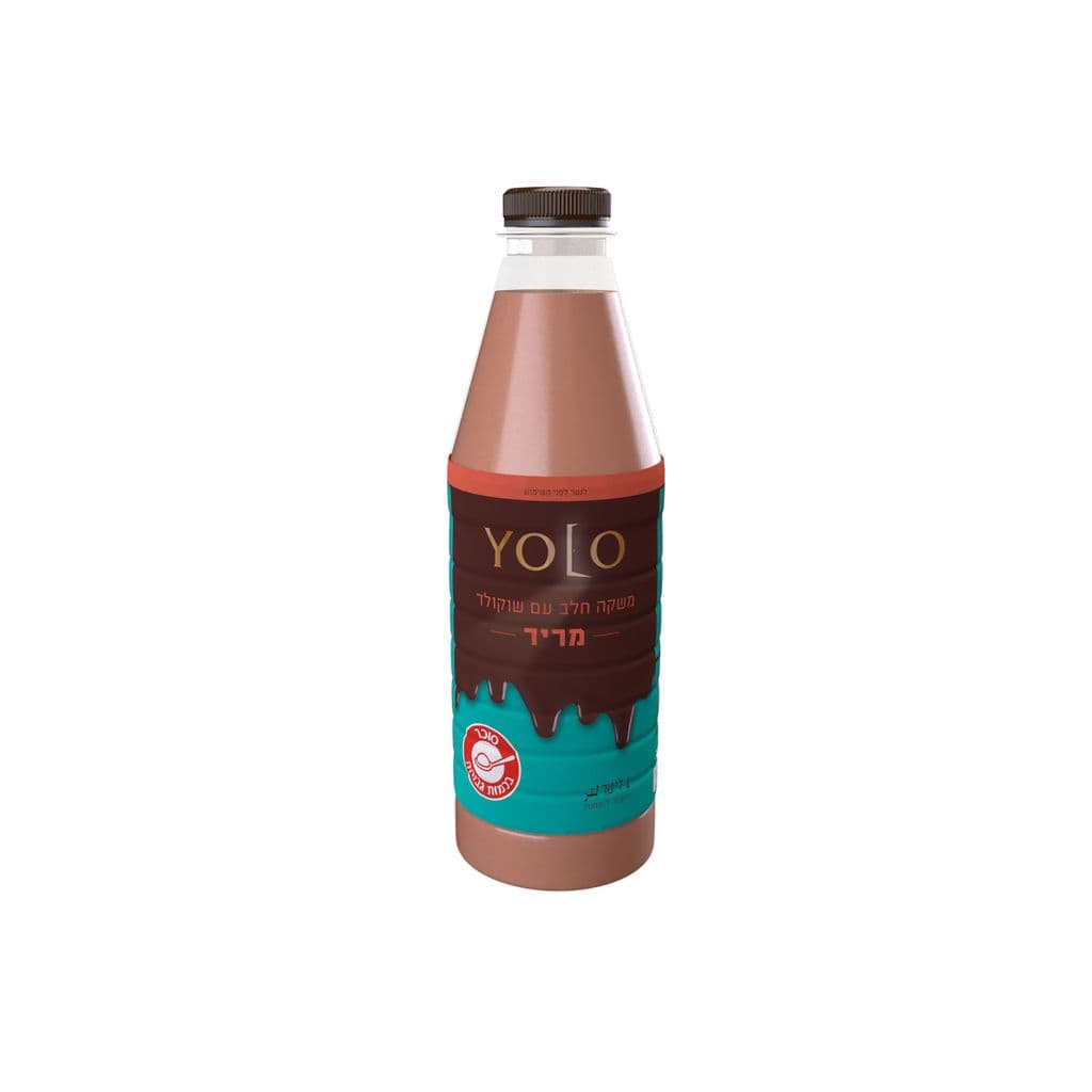 YOLO משקה חלב עם שוקולד מריר 1 ליטר
