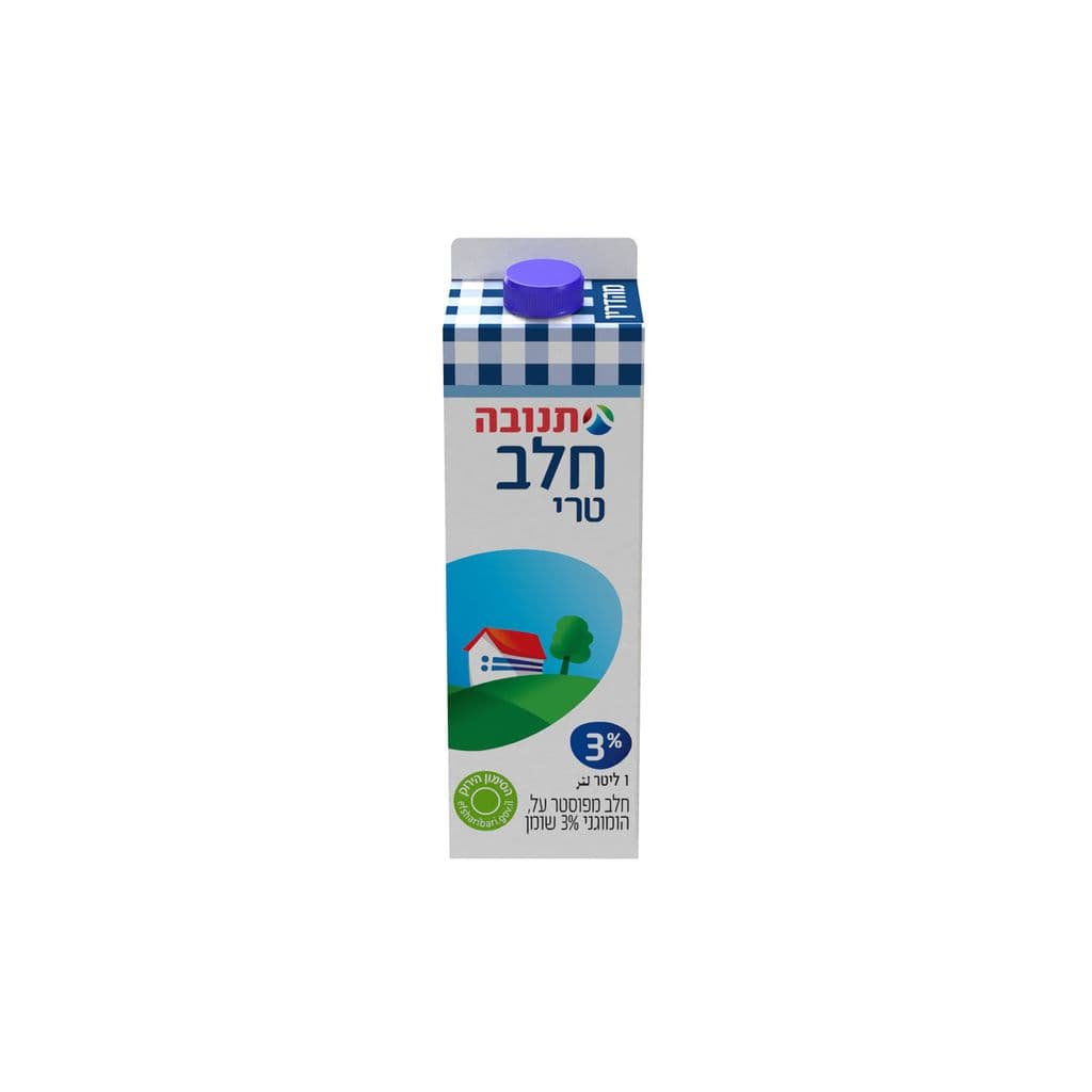 חלב 3% רמת הגולן 1 ליטר