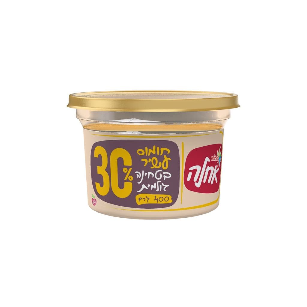 חומוס הסדרה המובחרת עשיר ב-30% טחינה