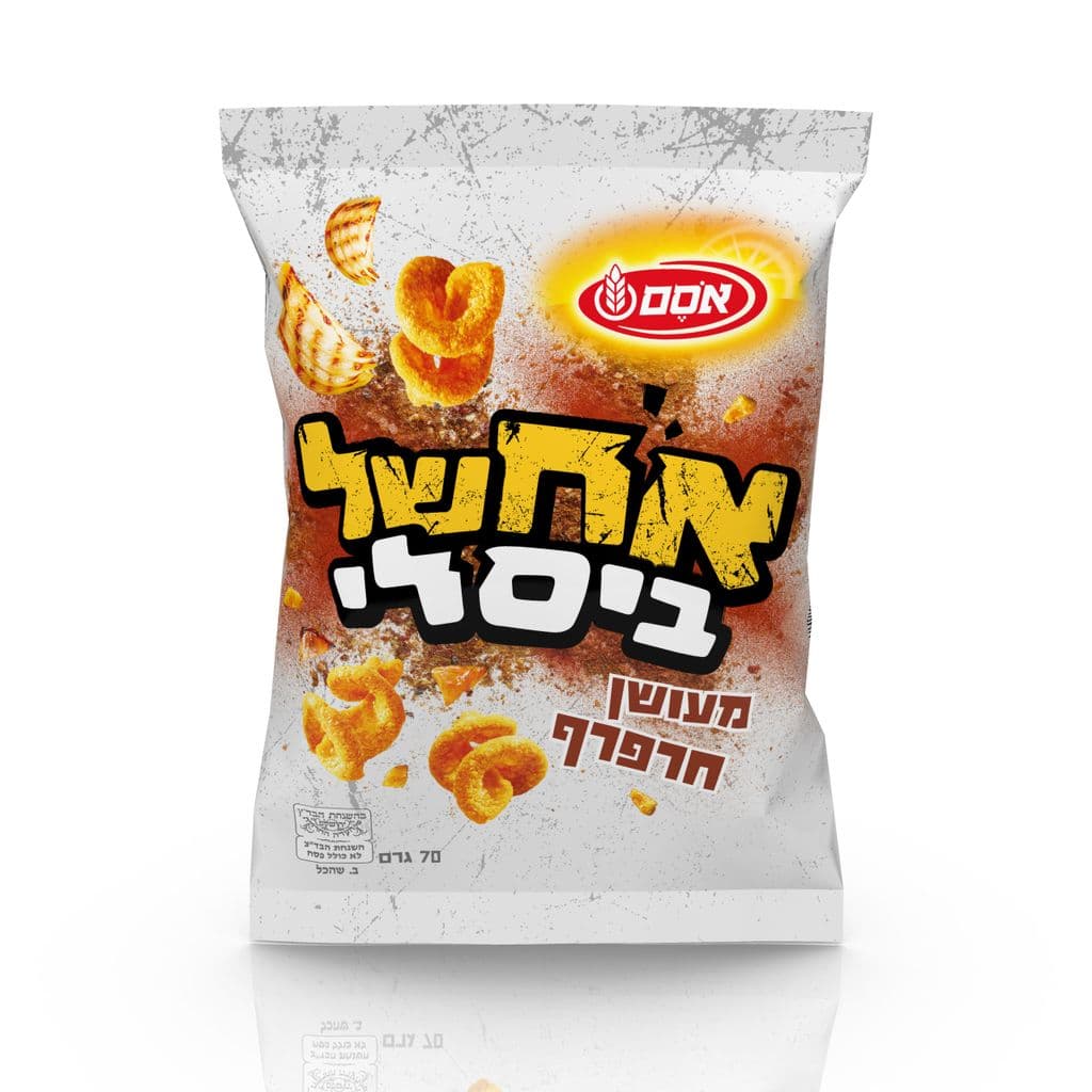 אח של ביסלי מעושן 30*70גרם
