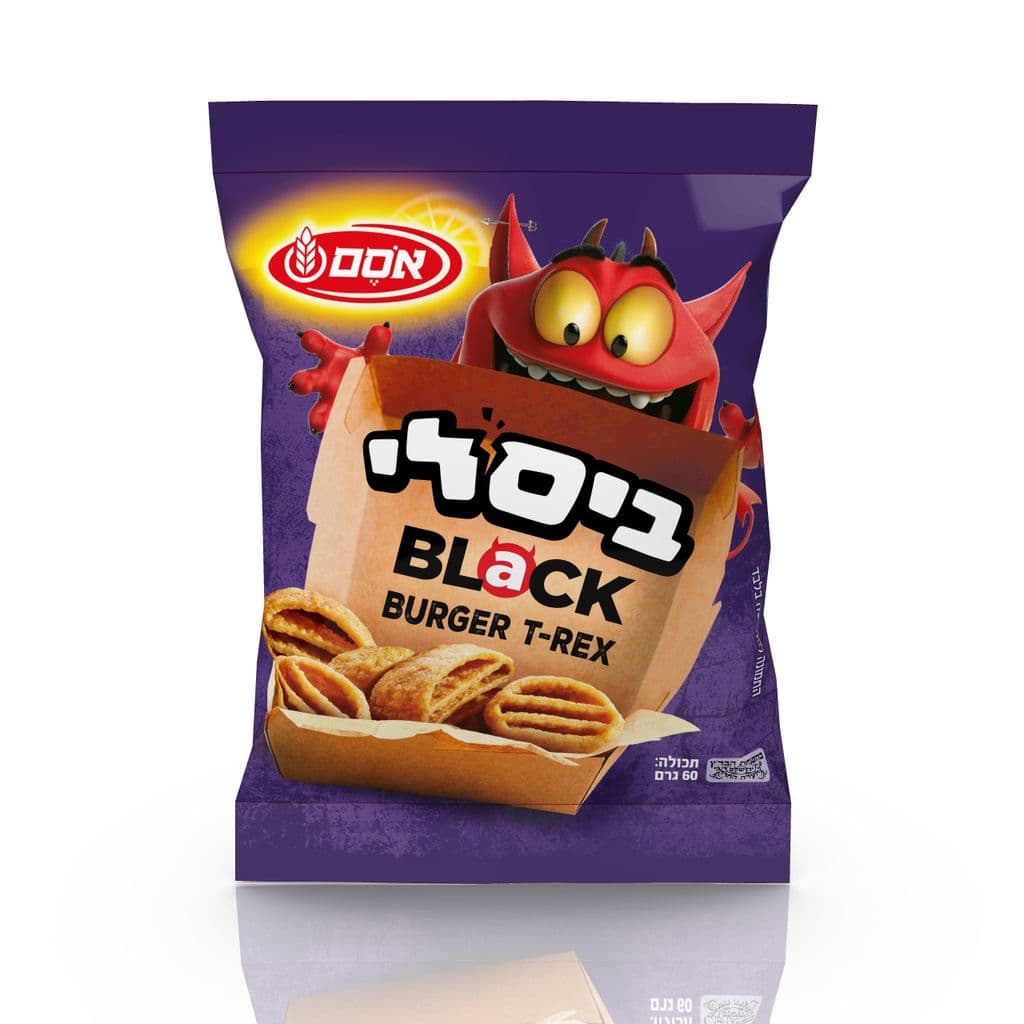 ביסלי בלאק בורגר טירקס 24*60גרםt