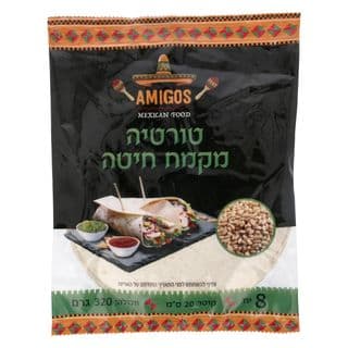 טורטיה מקמח חיטה 320 ג AMIGOS