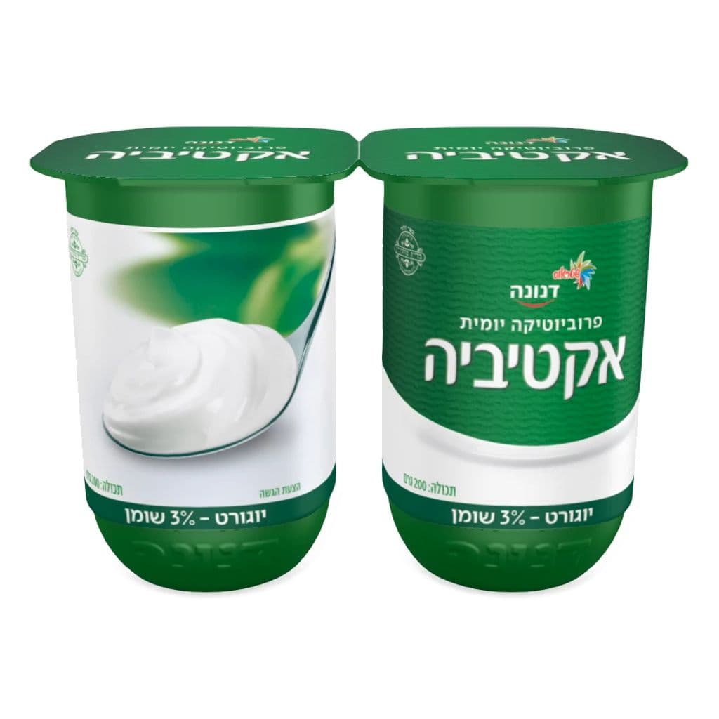 אקטיביה 3% שומן 200 גרם