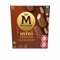 מאגדת מיני מגנום שקדים מובחרים