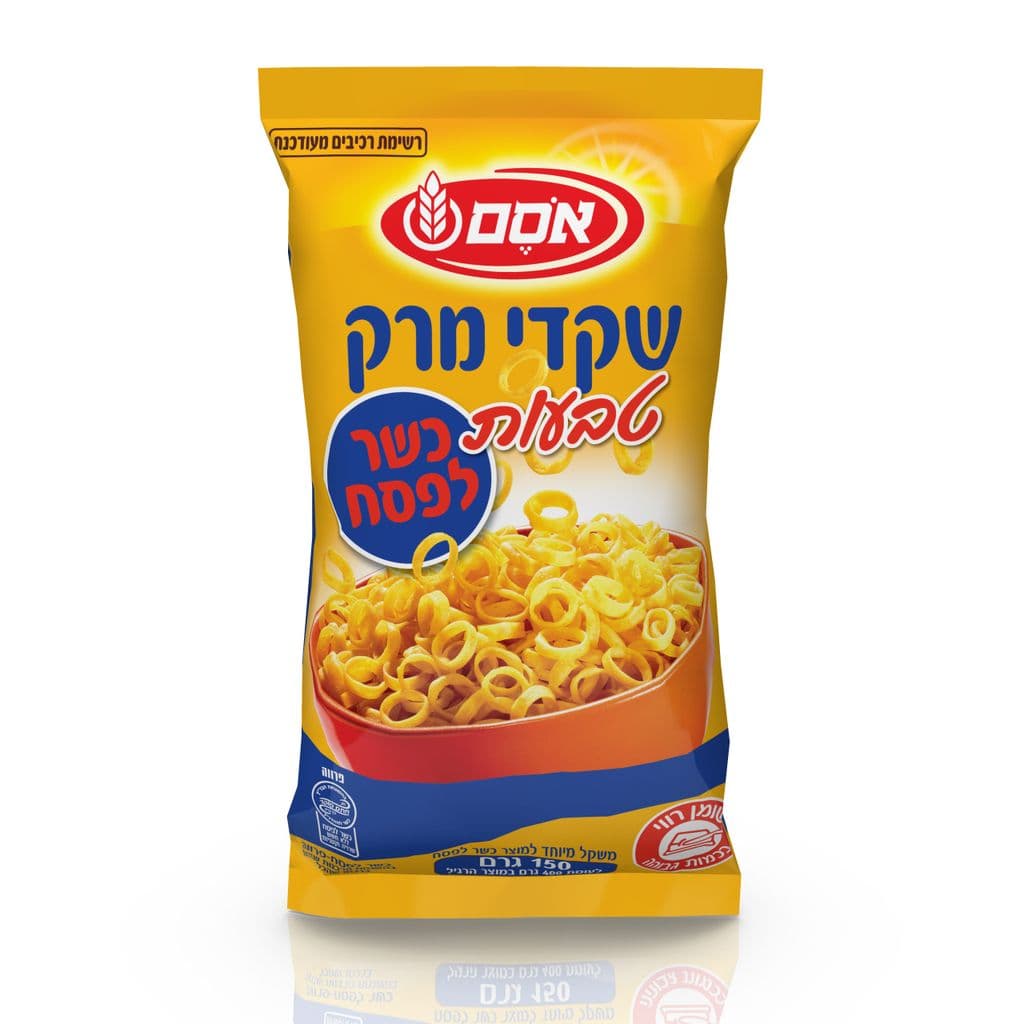 אסם שקדי מרק כלפ 12*150גרם