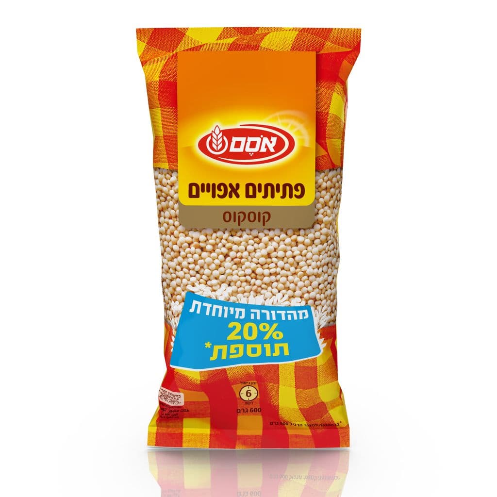 Osem Giraffe Couscous-Style Ptitim, 12×600 g