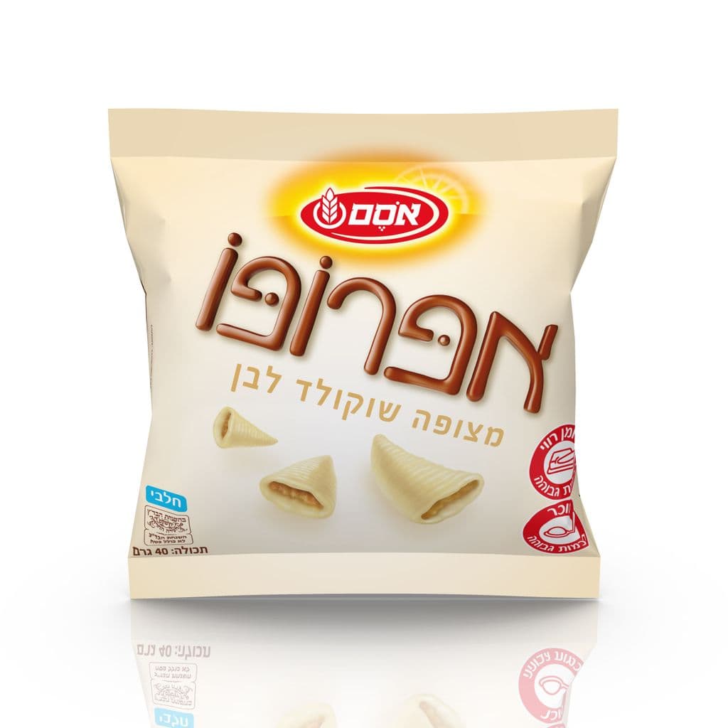 אפרופו שוקולד לבן 36*40גרם