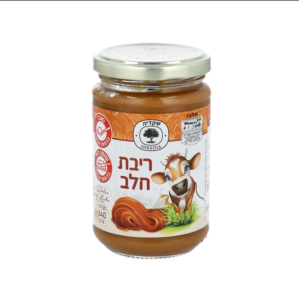 ריבת חלב 340 גר' שקדיה