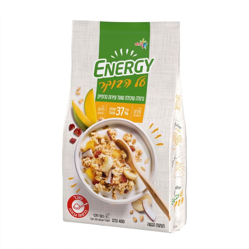 Energy Oat Granola with Tropical Fruits