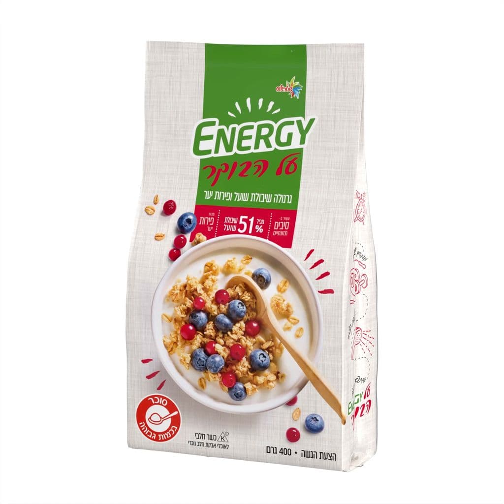 Energy Oat Granola with Berries