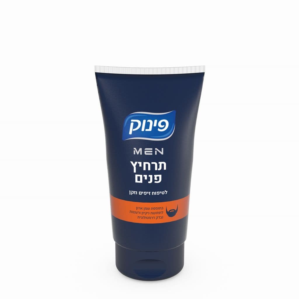 תרחיץ פנים לגבר לטיפוח זיפים וזקן