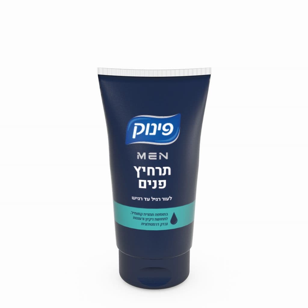 תרחיץ פנים לגבר לעור רגיל עד רגיש
