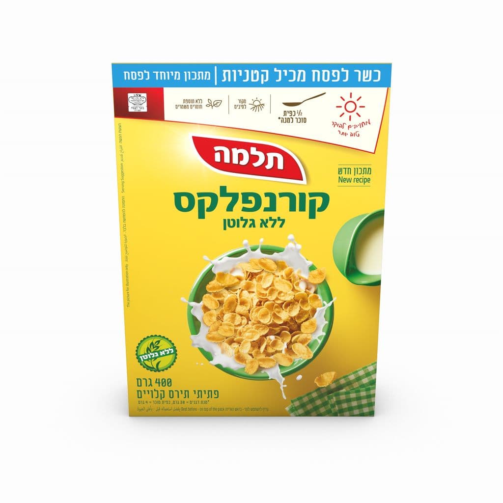 קורנפלקס תלמה 400 גר