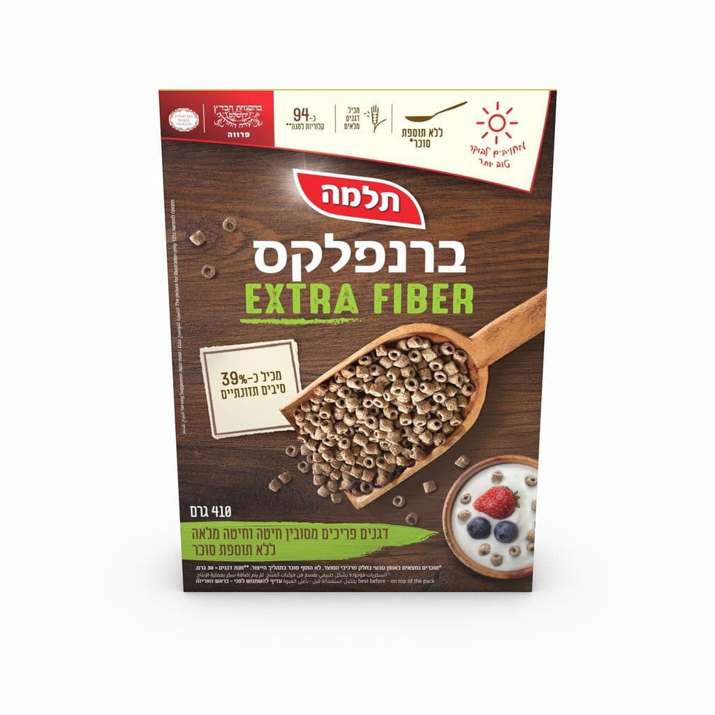 ברנפלקס דגני בוקר EXTRA FIBER