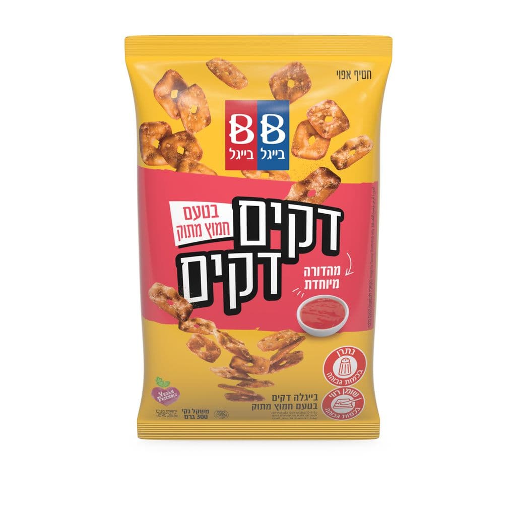 B&B pretzels with a sweet and sour flavor 300g