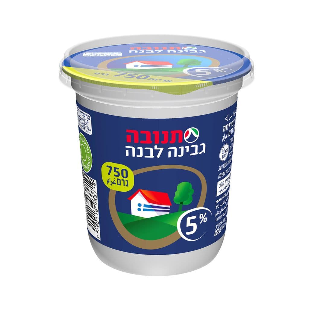 Tnuva spreadable cheese 5% 750 g