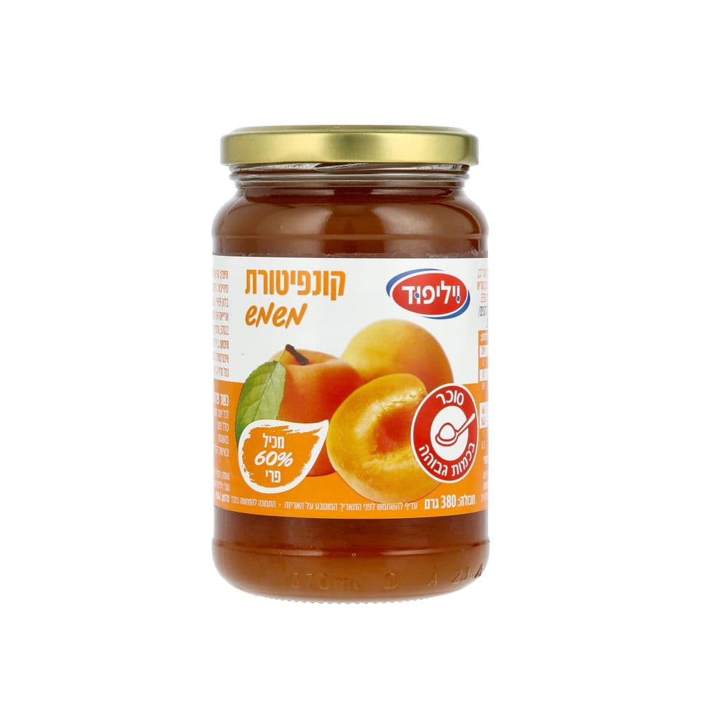 קונפיטורה משמש 380 גרם