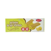 וופלים במילוי קרם בטעם לימון