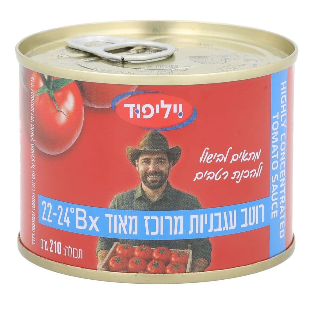 רוטב עגבניות מרוכז מאוד BX 22-24 210 גרם (48)